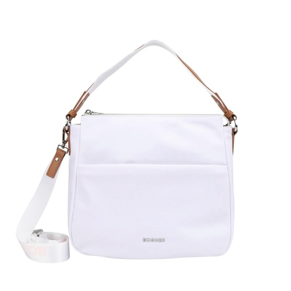BOGNER KLOSTERS white Handbag Shoulder Bag NEW - Picture 1 of 5
